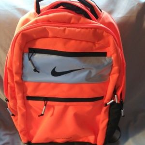 Nike Orange book bag / Back pack